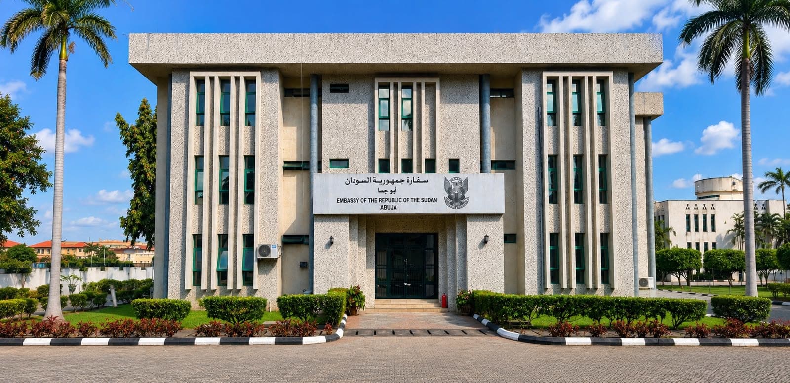 The Embassy of the Republic of the Sudan chancery building, Abuja