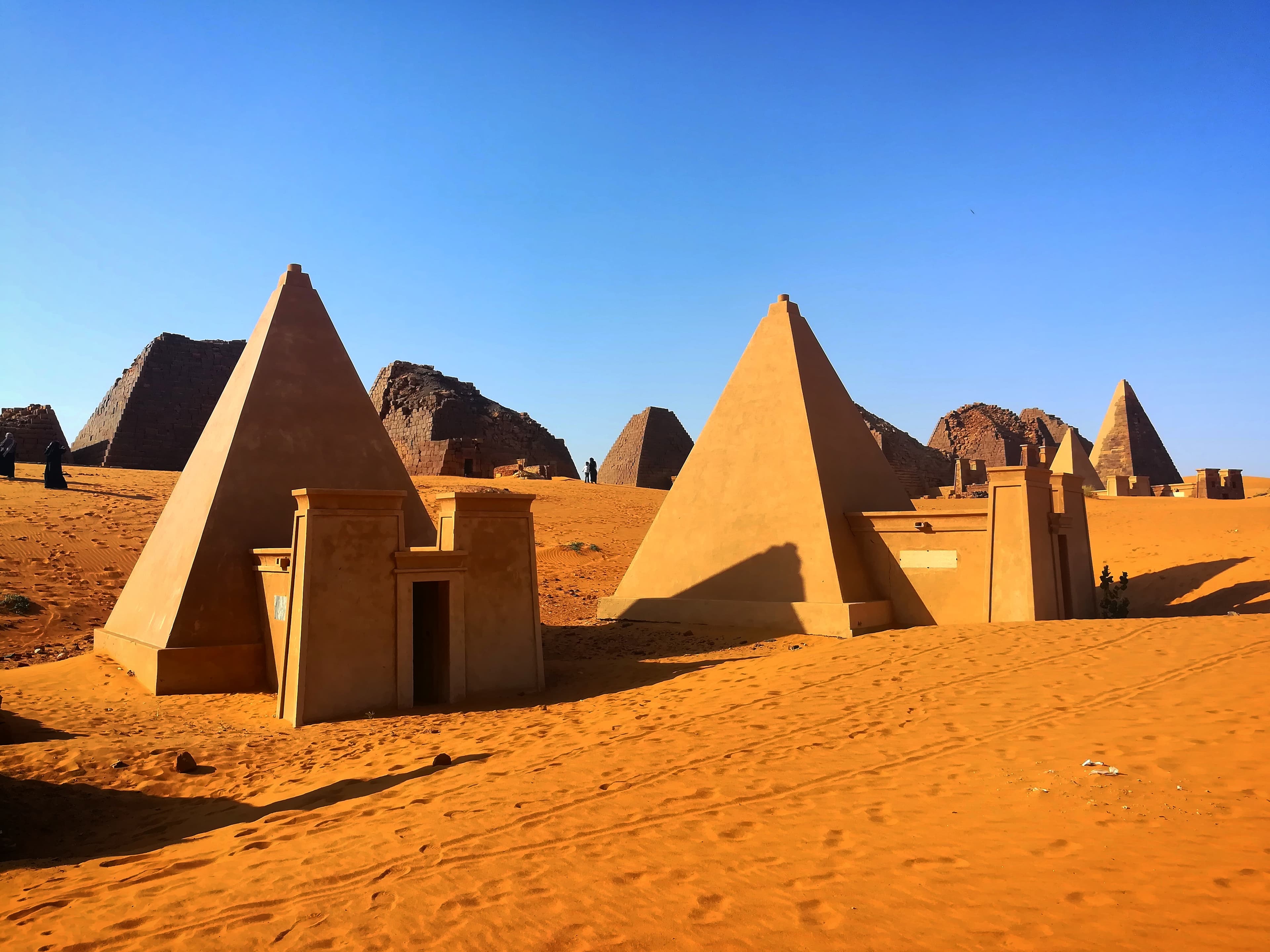 The Pyramids of Meroe